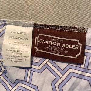 Jonathan Adler duvet full/queen